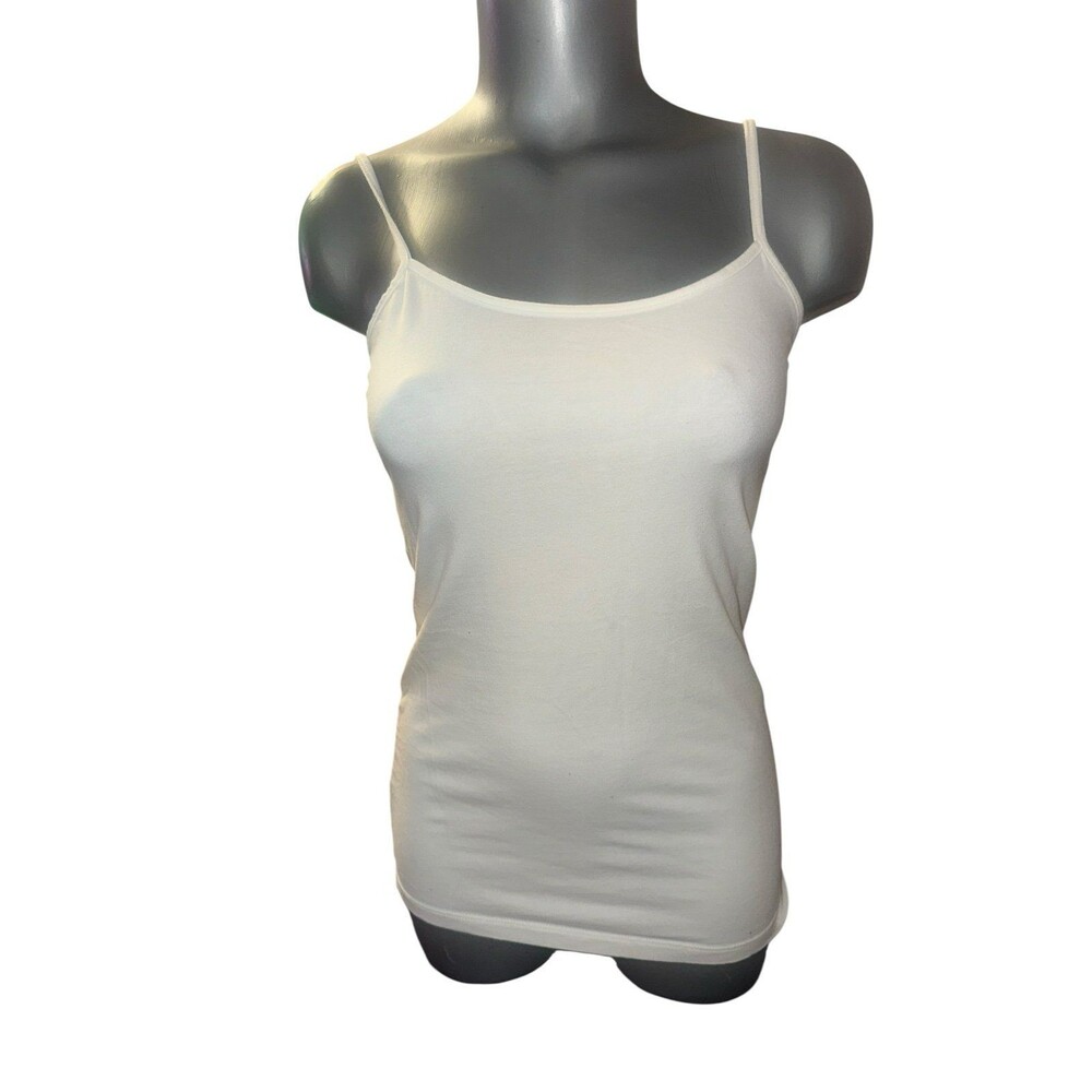 Tank no boundaries white spaghetti strap tank L 11-13